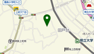 田戸台町内会館の地図画像