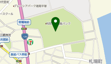 平塚競輪場の地図画像