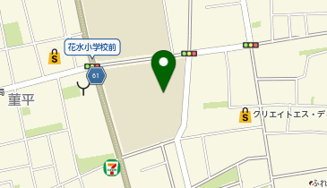花水小学校の地図画像