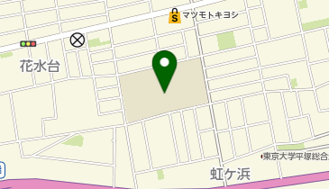 なでしこ小学校の地図画像