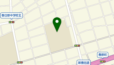 富士見小学校の地図画像