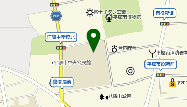 江陽中学校の地図画像