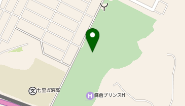 七里ガ浜ゴルフ場の地図画像