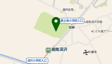 深沢多目的スポーツ広場及び周辺の地図画像