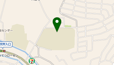 深沢中学校の地図画像