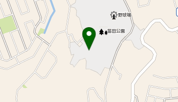 笛田公園の地図画像