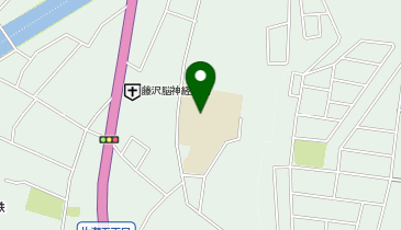 片瀬小学校の地図画像