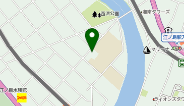 湘南白百合学園小学校の地図画像