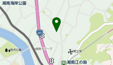 片瀬市民センターの地図画像