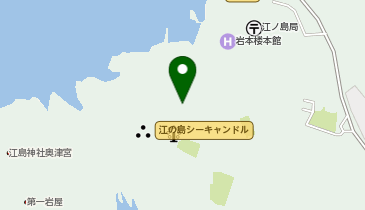 江の島サムエルコッキング苑の地図画像