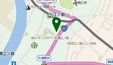江ノ島マンションの地図画像