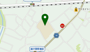 鵠沼小学校の地図画像