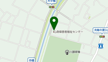 太陽の家の地図画像