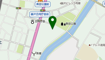 藤沢市民会館の地図画像