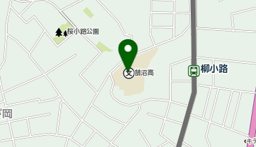 藤嶺学園鵠沼高等学校の地図画像