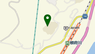 片浦小学校の地図画像