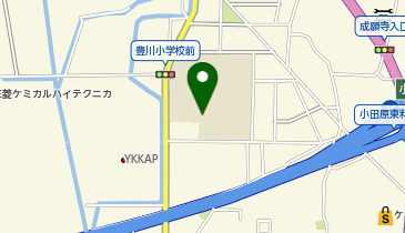 豊川小学校の地図画像