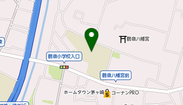鶴嶺小学校の地図画像