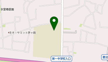 東海岸小学校の地図画像