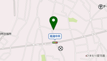 南湖会館の地図画像