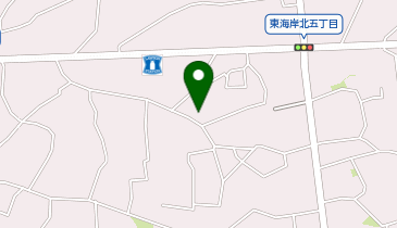 クレール東海岸の地図画像