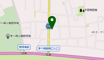 パークハイム茅ヶ崎東海岸南の地図画像