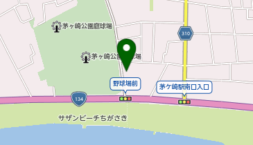 ザ・パークハウス茅ヶ崎東海岸南の地図画像