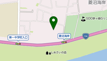 パシフィックガーデン茅ヶ崎の地図画像