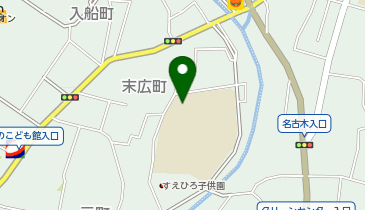 末広小学校の地図画像