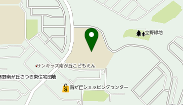 南が丘小学校の地図画像