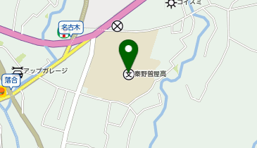 県立秦野曽屋高等学校の地図画像