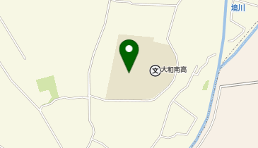 大和南高等学校の地図画像