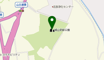 一ノ関・城ヶ岡の地図画像