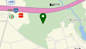 泉の森の地図画像