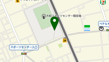 大和スポーツセンターの地図画像