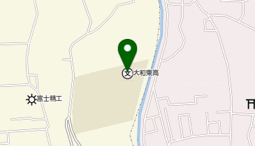 大和東高等学校の地図画像