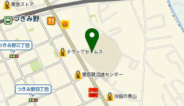 北大和小学校の地図画像