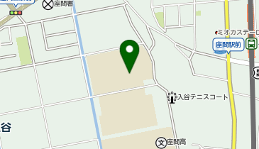 入谷小学校の地図画像