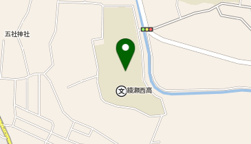 県立綾瀬西高等学校の地図画像