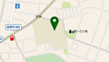 綾瀬中学校の地図画像