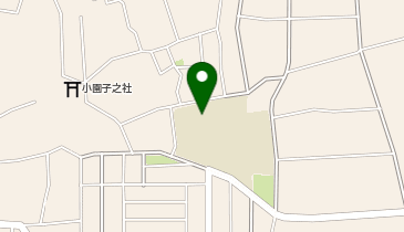 早園小学校の地図画像