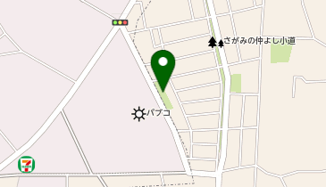 天台公園の地図画像