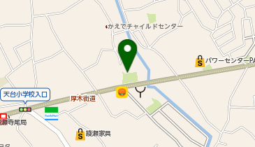 子ノ神公園の地図画像