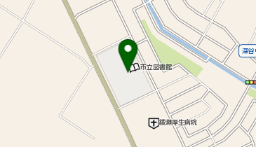 中央公民館の地図画像