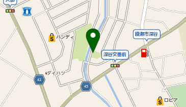 新道公園の地図画像