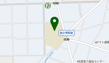旭小学校の地図画像