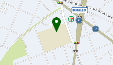 寒川中学校の地図画像