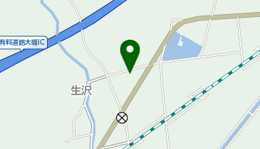生沢会館の地図画像