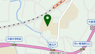 大磯小学校の地図画像