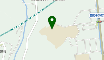国府中学校の地図画像